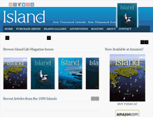 Tablet Screenshot of islandlifemag.ca